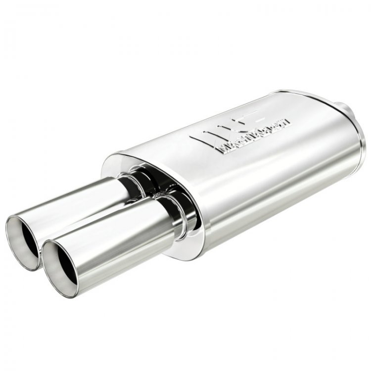 (image for) MagnaFlow Muffler W/Tip Mag SS 14X5X8 2.25/3