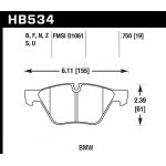(image for) Hawk 08-12 BMW 128i /06 325i/325Xi /07 328i/328Xi /06 330i/330Xi Front DTC-70 Race Brake Pads