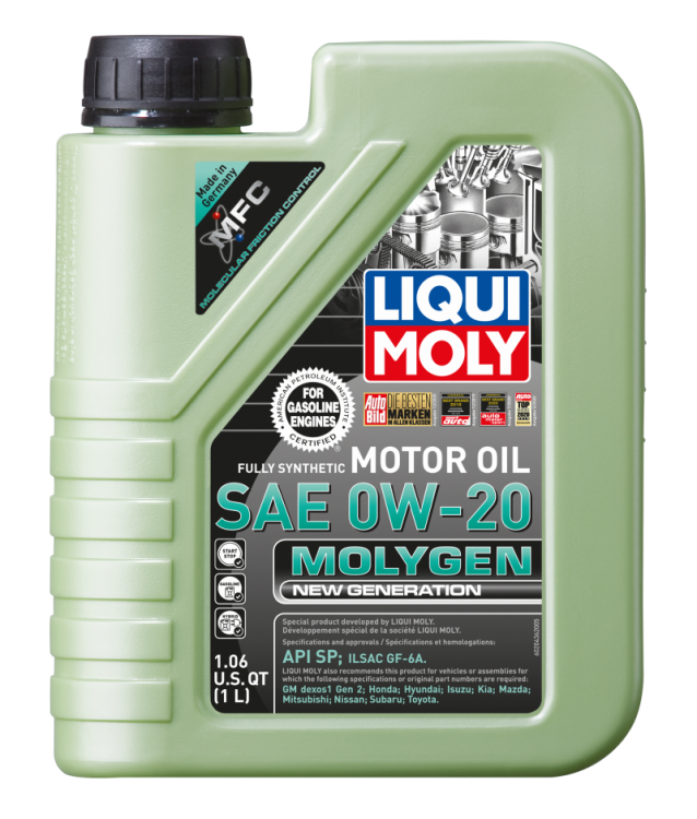 (image for) LIQUI MOLY 1L Molygen New Generation 0W20
