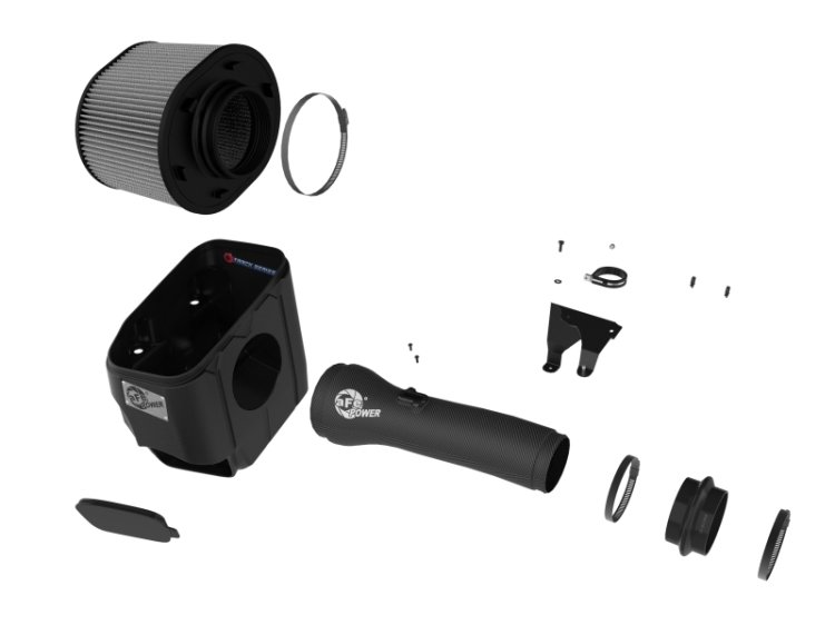 aFe 2025+ Dodge Ram 1500 RHO Track Series Carbon Fiber Cold Air Intake ...