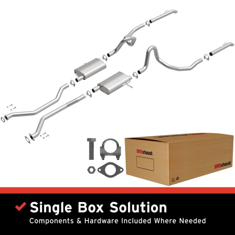 (image for) BRExhaust 03-11 Crown Victoria Grand Marquis 4.6L Exhaust Kit