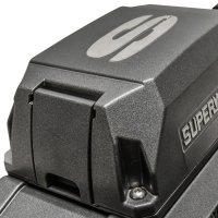 (image for) Superwinch 12000 LBS 12V DC 3/8in x 80ft Synthetic Rope SX 12000SR Winch - Graphite