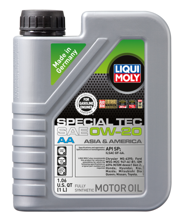 (image for) LIQUI MOLY 1L Special Tec AA Motor Oil 0W20