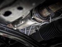 (image for) aFe Twisted Steel 2in Stainless Steel Loop Delete Down-Pipe 2018+ Jeep Wrangler (JL) V6 3.6L