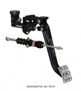 (image for) Wilwood Clutch Kit - Forged Adj. Pedal / MC / Slave - Swing Mount - 7:1