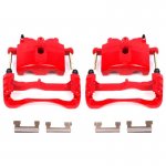(image for) Power Stop 00-04 Cadillac DeVille Front Red Calipers w/Brackets - Pair