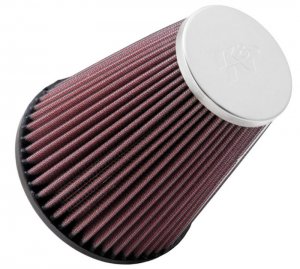 (image for) K&N Marine Round Tapered SS Flame Arrestor-3.75in Flg ID x 5.25in B OD x 3in T OD x 6in H