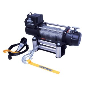 (image for) Superwinch 9500 LBS 12V DC 11/32in x 95ft Steel Rope Tiger Shark 9500 Winch