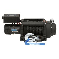 (image for) Superwinch 18000 LBS 12V DC 33/64in x 79 ft Synthetic Rope Tiger Shark 18000SR Winch