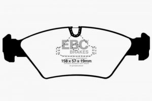 (image for) EBC 87-91 BMW M3 2.3 (E30) Redstuff Front Brake Pads