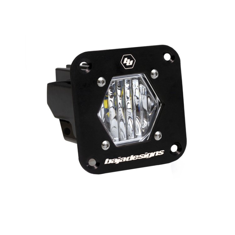 (image for) Baja Designs S1 Wide Cornering LED Clear Flush Mount Light Pod