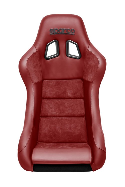 (image for) Sparco Seat QRT Performance Leather/Alcantara Red (Must Use Side Mount 600QRT)