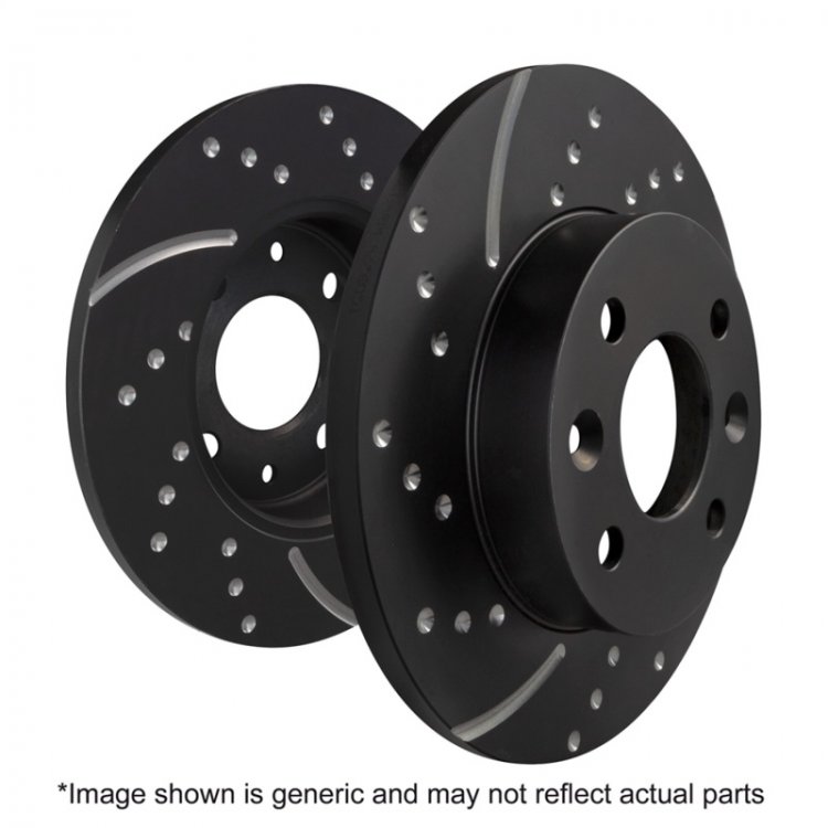 (image for) EBC 2017+ Honda Civic Coupe 2.0L GD Sport Rear Rotors