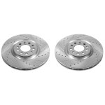 (image for) Power Stop 15-17 Chrysler 200 Front Evolution Drilled & Slotted Rotors - Pair