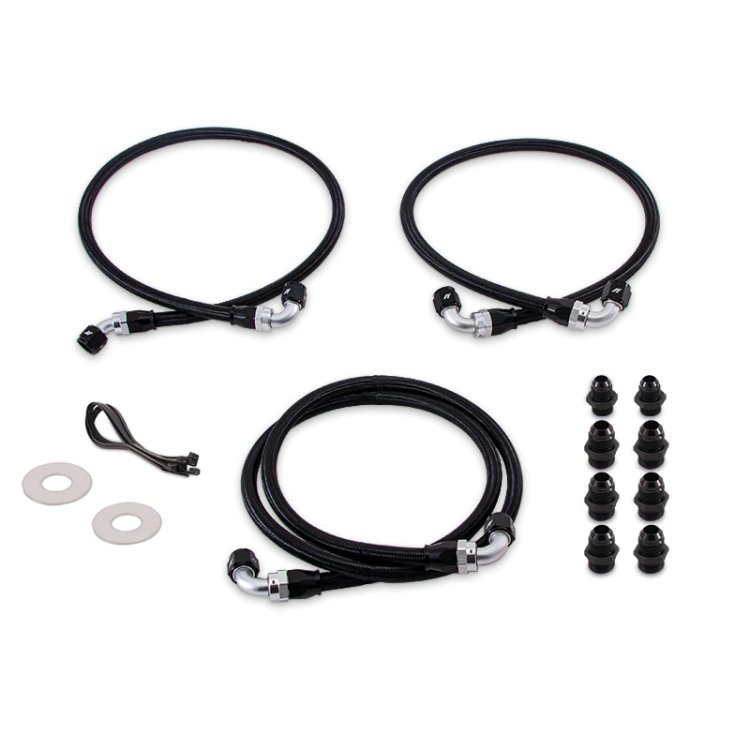(image for) Mishimoto 06-10 Chevrolet/GMC 6.6L Duramax (LLY/LBZ/LMM) Transmission Cooler Line Kit