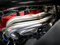(image for) aFe Twisted 304SS Header 2020 Chevy Corvette (C8) 6.2L V8 - Titanium Ceramic Coated