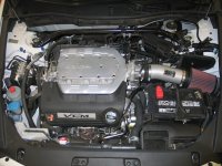 (image for) K&N 08 Honda Accord 3.5L-V6 Silver Typhoon Short Ram Intake