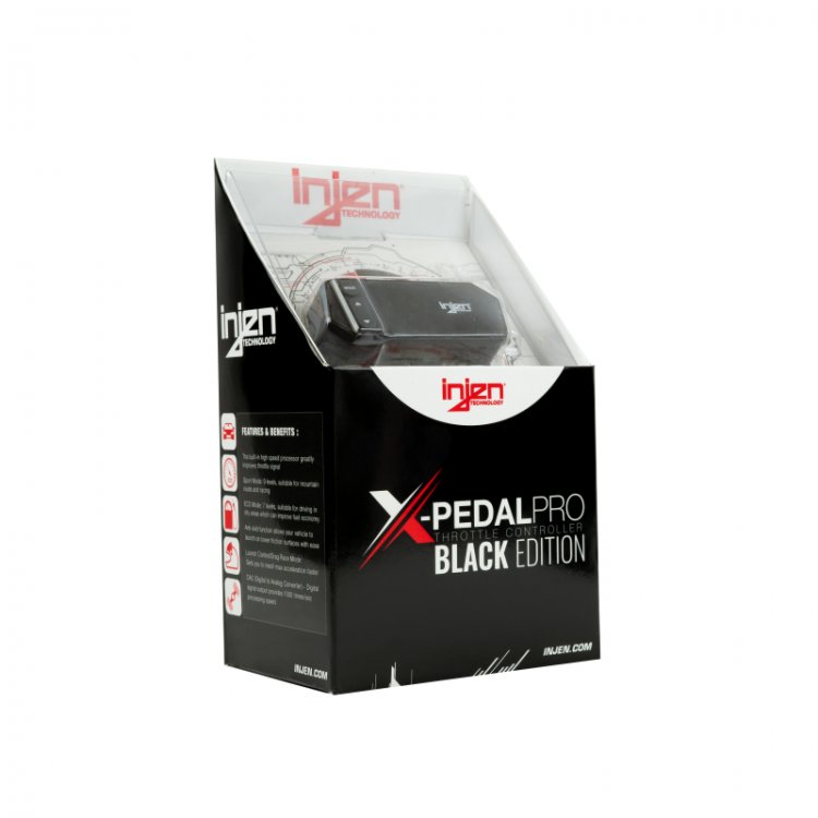 (image for) Injen 05-20 Toyota Tacoma 2.7L/3.5L/4.0L X-Pedal Pro Black Edition Throttle Controller