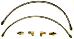(image for) Wilwood Flexline Kit 90-99 Civic w/ Forged Dynalite Front Caliper