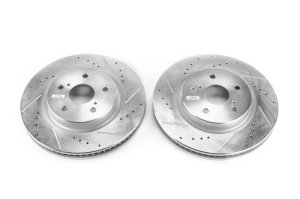 (image for) Power Stop 2019 Lexus ES350 Front Evolution Drilled & Slotted Rotors - Pair