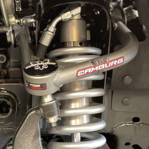 (image for) Camburg Ford Bronco 21-23 1.25in Performance Uniball Upper Arms (w/Covers)