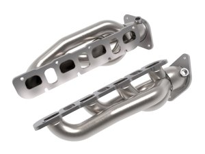 (image for) aFe Power Twisted Steel 304SS Shorty Header 2021 Ram 1500 TRX V8-6.2L (uncoated)