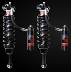 (image for) Fox 05-23 Toyota Tacoma 2.5 Factory Race Series Internal Bypass Front Shock Kit 2-3in Lift