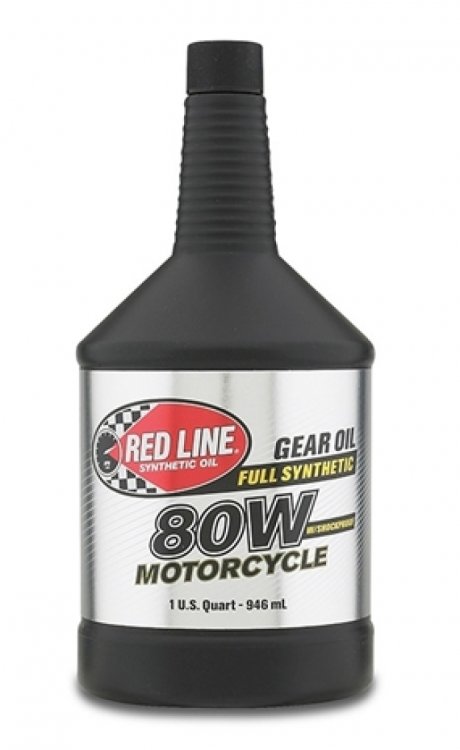 (image for) Red Line 80W Motorcycle Gear Oil w/Shockproof - Quart