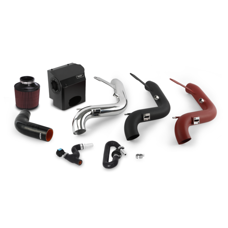 (image for) Mishimoto 2016 Ford Fiesta ST 1.6L Performance Air Intake Kit - Wrinkle Red