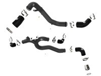 (image for) AFE 18-22 Kia Stinger V6-3.3L BladeRunner Alum Hot/Cold Charge Pipe Kit Black