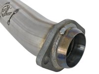(image for) aFe Twisted Steel 2in Stainless Steel Loop Delete Down-Pipe 2018+ Jeep Wrangler (JL) V6 3.6L