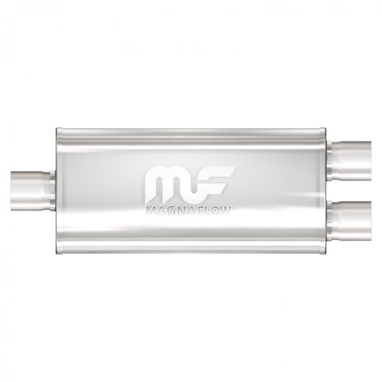 (image for) MagnaFlow Muffler Mag SS 18X5X8 3X2.5/2.5 C/D
