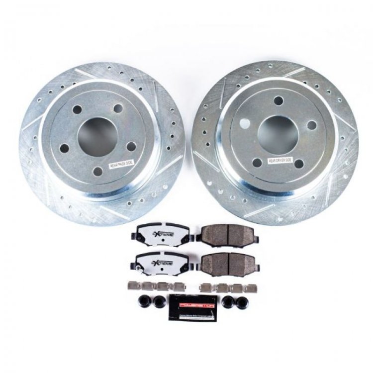 (image for) Power Stop 07-17 Jeep Wrangler Rear Z36 Truck & Tow Brake Kit