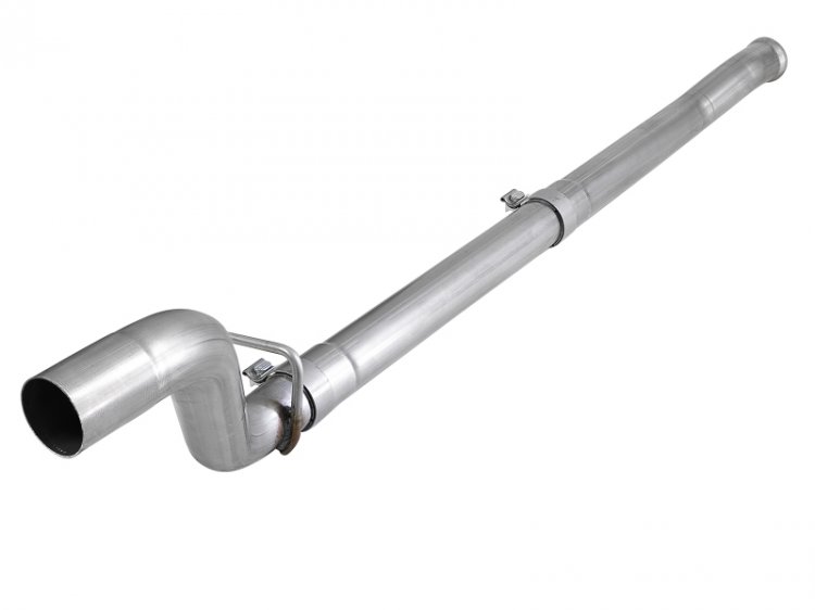 (image for) aFe MACH Force-Xp 2-1/2in 409 Stainless Steel Mid-Pipe w/Resonator Delete 18+ Jeep Wrangler JL 3.6L