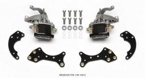 (image for) Wilwood P/S Retrofit Kit w/MC4 P-Brake Forged Dynalite Pro Street 12.19in Rear Kits