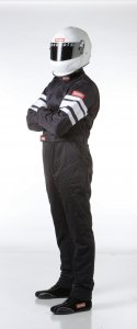 (image for) RaceQuip Black SFI-5 Suit - 2XL