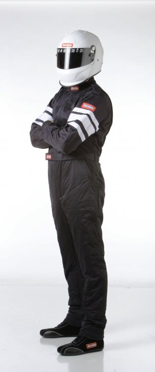 (image for) RaceQuip Black SFI-5 Suit - 2XL