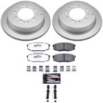 (image for) Power Stop 08-11 Lexus LX570 Rear Z36 Coated Truck & Tow Brake Kit