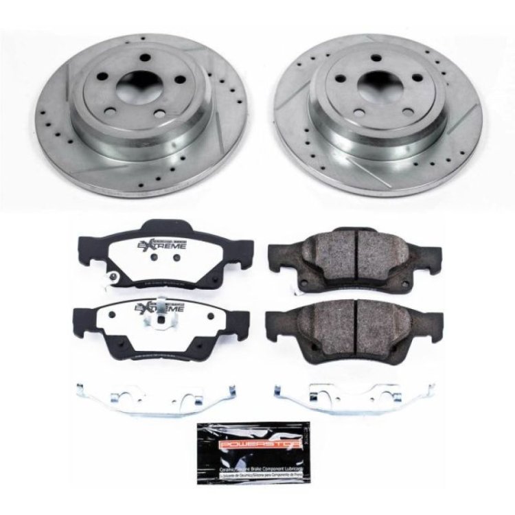 (image for) Power Stop 11-19 Dodge Durango Rear Z36 Truck & Tow Brake Kit