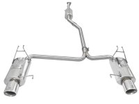 (image for) aFe Takeda Exhaust 2.25in to 2in Dia 304SS Cat-Back w/Polished Tips 08-12 Honda Accord Coupe V6 3.5L