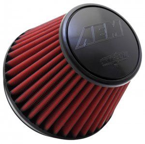 (image for) AEM Dryflow 6in. X 6in. Round Tapered Air Filter