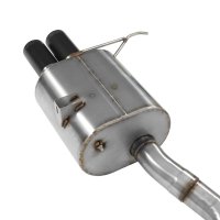 (image for) Dinan 08-13 BMW M3 (E92/E93) Free Flow Axleback Exhaust System - Black Tips