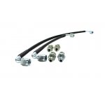 (image for) ISR Performance Stainless Steel Power Steering Rack Lines Nissan 240sx S13/S14 LHD