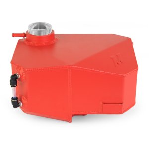 (image for) Mishimoto 2013+ Ford Focus ST/2016+ Focus RS Aluminum Expansion Tank - Wrinkle Red