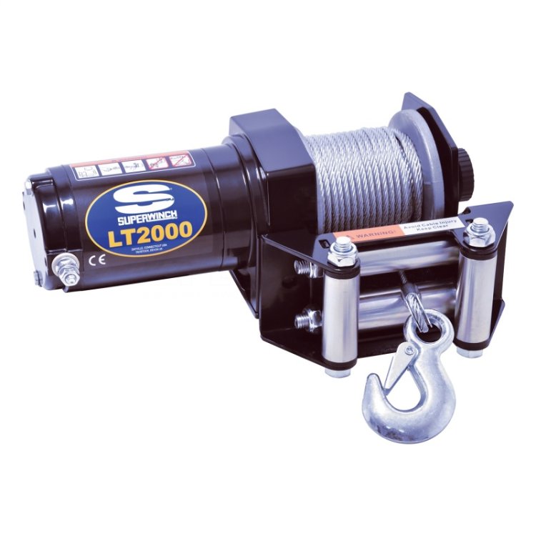 (image for) Superwinch 2000 LBS 12V DC 5/32in x 49ft Steel Rope LT2000 Winch
