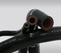 (image for) Mishimoto 88-91 Honda Civic Black Silicone Hose Kit