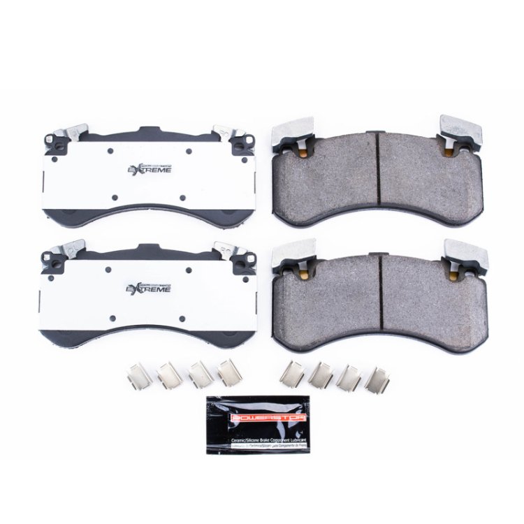 (image for) Power Stop 16-18 Audi A7 Quattro Front Z26 Extreme Street Brake Pads w/Hardware
