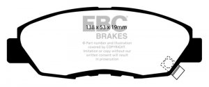 (image for) EBC 97 Acura CL 2.2 Redstuff Front Brake Pads