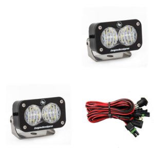 (image for) Baja Designs S2 Pro Series LED Light Pods Wide Cornering Pattern - Pair