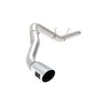 (image for) aFe 19-22 Ram Diesel Trucks L6-6.7L(td) Large Bore-HD 5in 409SS DPF-Back Exhaust System w/Pol Tip